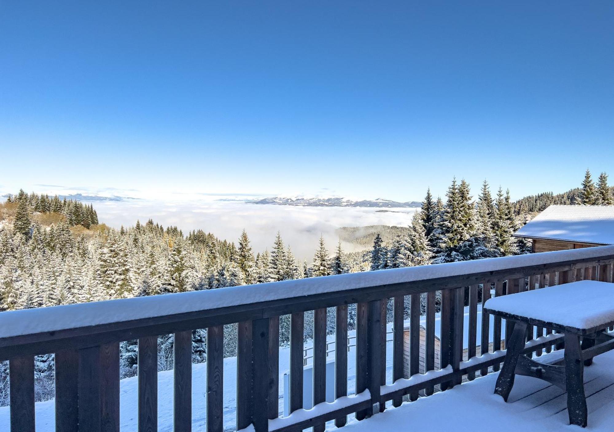 1A Chalet Koralpenzauber - Wandern, Grillen, Sauna Und Traumblick Wolfsberg Exterior foto